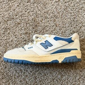 New Balance 650 in Cream and Blue
